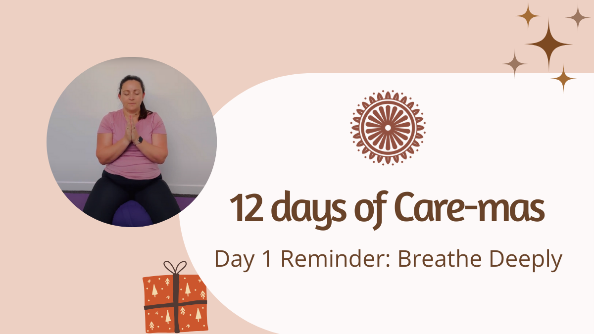 Shine Om Natural shares a free guided mindfulness meditation to use with essential oils to support calm homes this holiday season